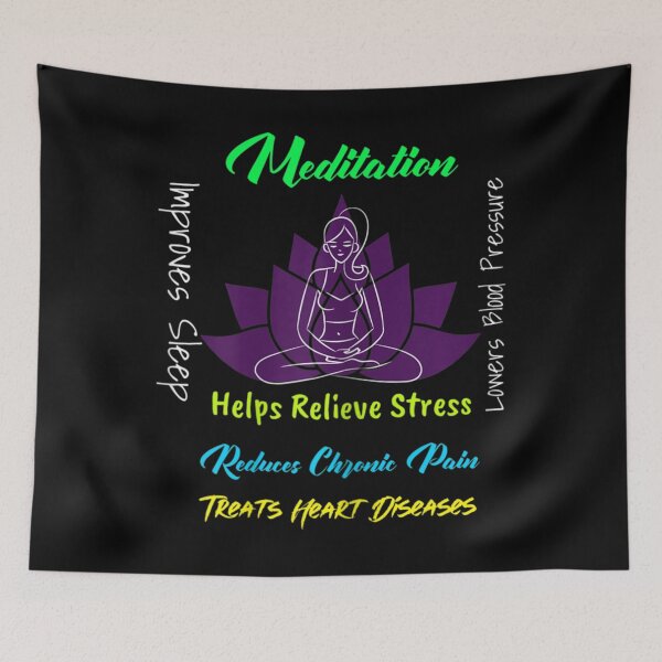 Item preview, Meditation Benefits & Yoga designed and sold by dmimishinyo9r.