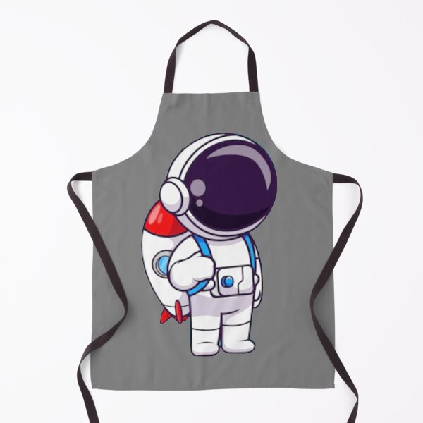 Item preview, Cute astronaut with a rocket backpack cartoon designed and sold by BEAUTY ⭐⭐⭐⭐⭐.