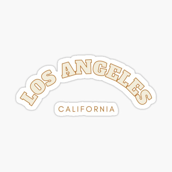 California Los Angeles Sticker
