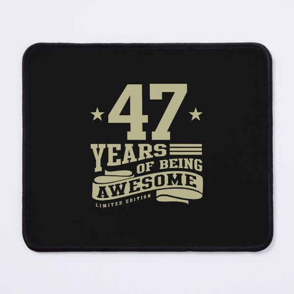Item preview, 47 Years Of Being Awesome 47th Birthday designed and sold by cidolopez.