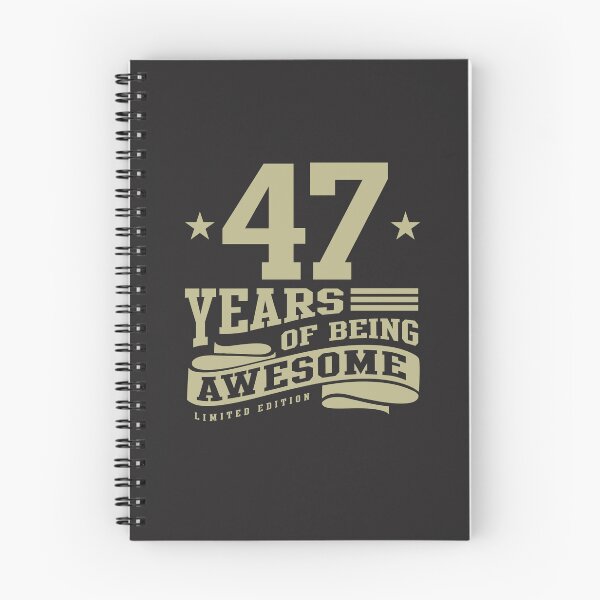 Item preview, 47 Years Of Being Awesome 47th Birthday designed and sold by cidolopez.