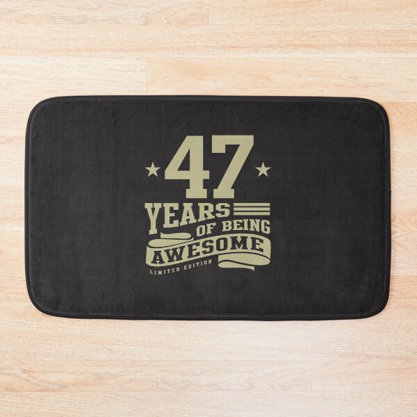 Item preview, 47 Years Of Being Awesome 47th Birthday designed and sold by cidolopez.