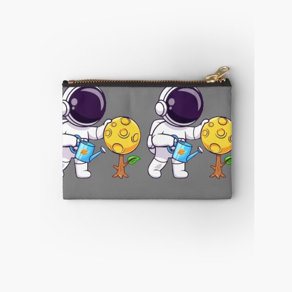 Item preview,   Cute astronaut watering moon plant cartoon designed and sold by BEAUTY ⭐⭐⭐⭐⭐.