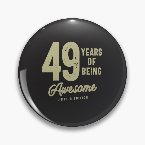 Item preview, 49 Years Of Being Awesome 49th Birthday designed and sold by cidolopez.