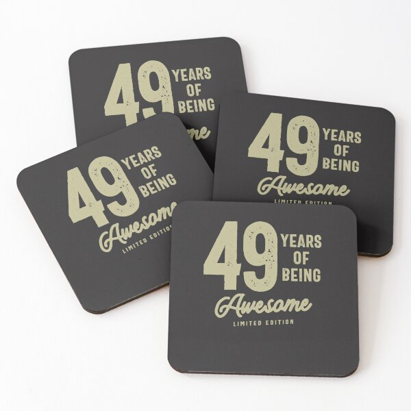 Item preview, 49 Years Of Being Awesome 49th Birthday designed and sold by cidolopez.