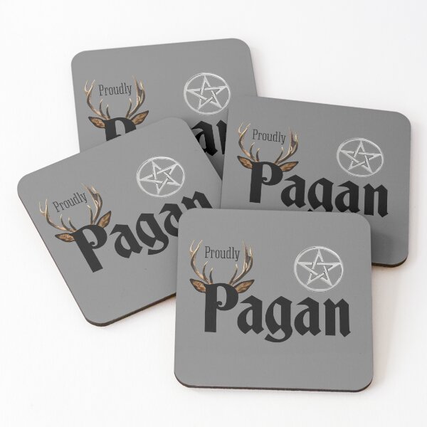 Aperçu de l'œuvre Fièrement païen avec des bois et un pentacle créée et vendue par FringeDweller2.