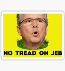 No Tread on Jeb Sticker