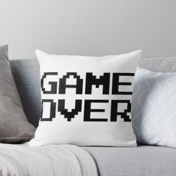 Item preview, Game Over, Over, Game, Lost, Black Text, designed and sold by AlA2 3MER.