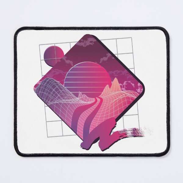 Item preview, Retrowave landscape design designed and sold by Rob-Son.