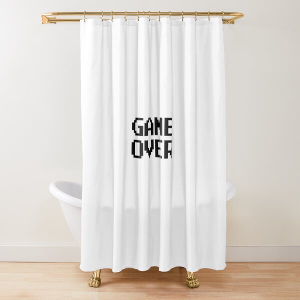 Item preview, Game Over, Over, Game, Lost, Black Text, designed and sold by AlA2 3MER.