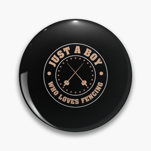 Item preview, Just A Boy Who Loves Funny Fencing For A Fencer Humor Lover designed and sold by StrongShirts.