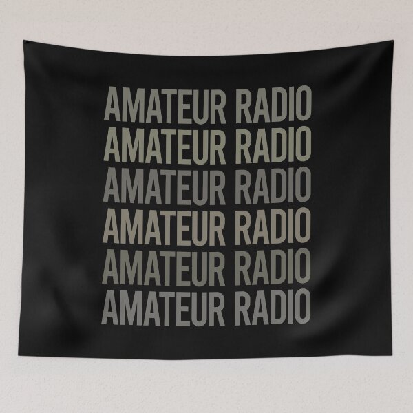 Item preview, Texto gris Arte Radioaficionado Radioaficionado designed and sold by TarynBrown3126.