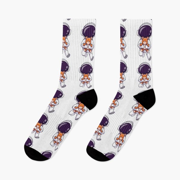 Item preview,   Cute astronaut with teddy bear doll cartoon designed and sold by BEAUTY ⭐⭐⭐⭐⭐.