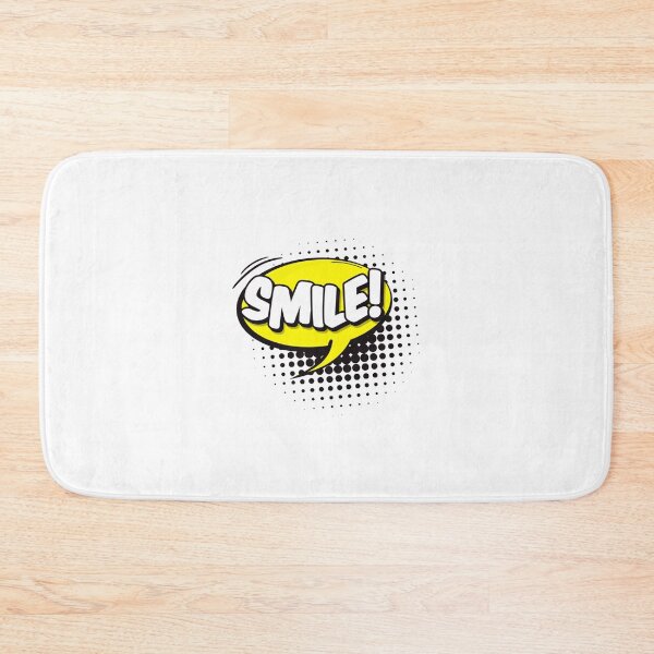 Item preview, Smiling word, white, black dots, rejoice, joy, designed and sold by AlA2 3MER.