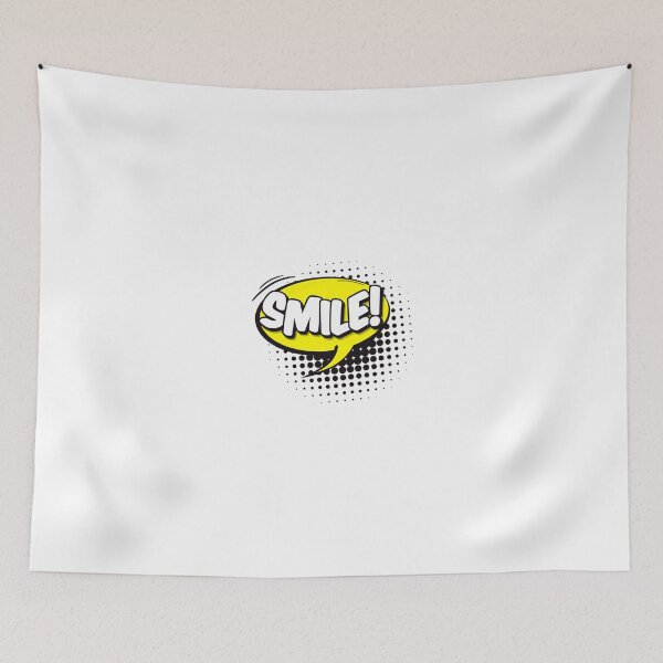 Item preview, Smiling word, white, black dots, rejoice, joy, designed and sold by AlA2 3MER.