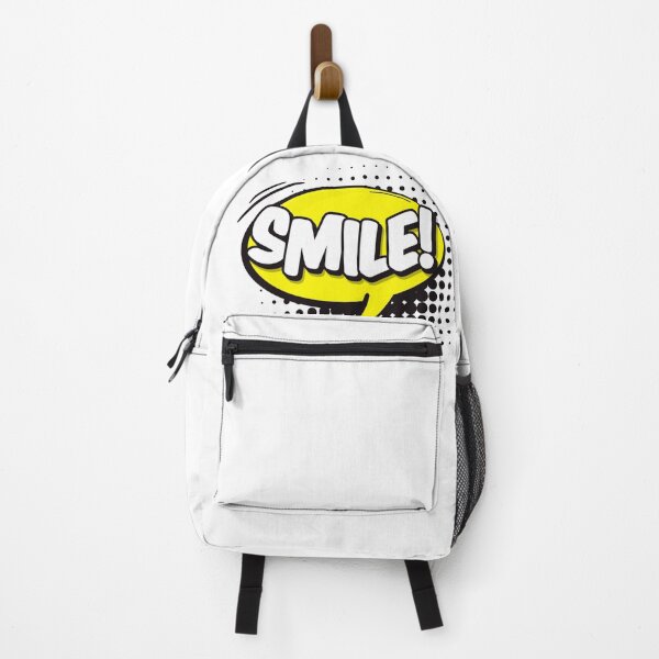 Item preview, Smiling word, white, black dots, rejoice, joy, designed and sold by AlA2 3MER.