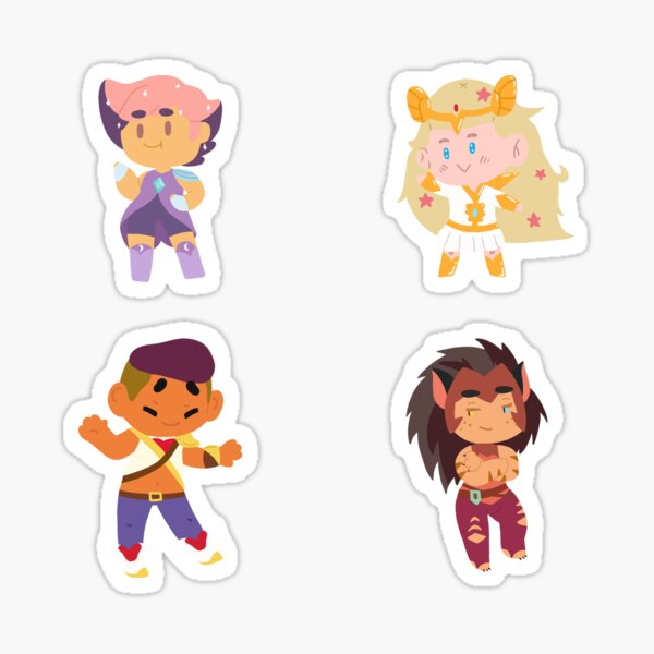 Item preview, Chibi She Ra Best Friend Squad designed and sold by Patefact.