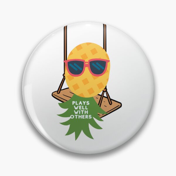 Item preview, Upside down pineapple swing- Plays well with others funny subtle swinger designed and sold by DDDirtyfun.