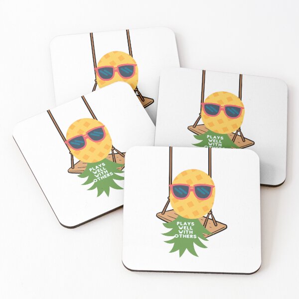 Item preview, Upside down pineapple swing- Plays well with others funny subtle swinger designed and sold by DDDirtyfun.