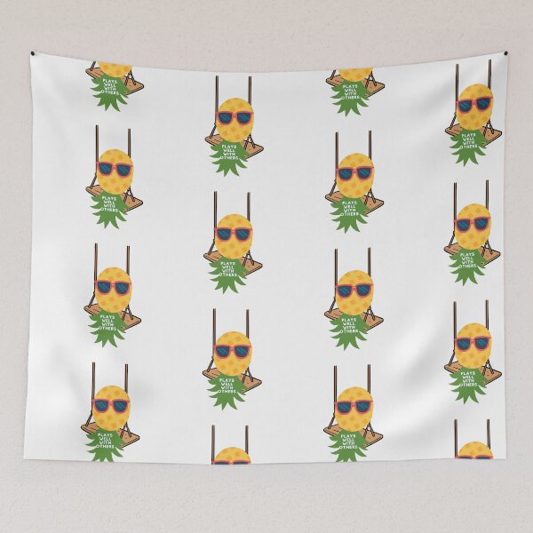 Item preview, Upside down pineapple swing- Plays well with others funny subtle swinger designed and sold by DDDirtyfun.