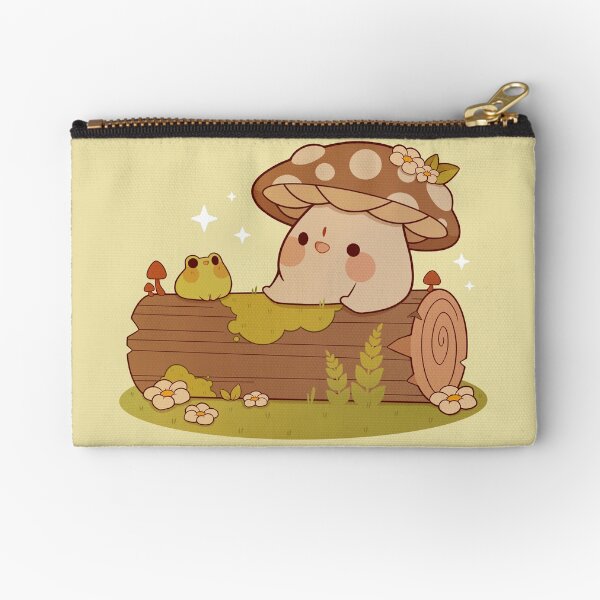 Item preview, Mushroom and frog friends designed and sold by Rihnlin.