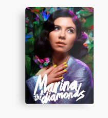 Marina & The Diamonds Metal Print