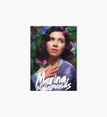 Marina & The Diamonds Art Board
