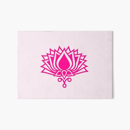 Lotus Flower, Yoga, Symbol, Awareness Art Board Print for Sale by Anne  Mathiasz