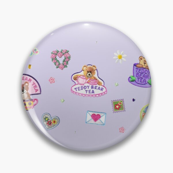 Item preview, Teddybear Sweet Floral Tea Party designed and sold by s0oa.
