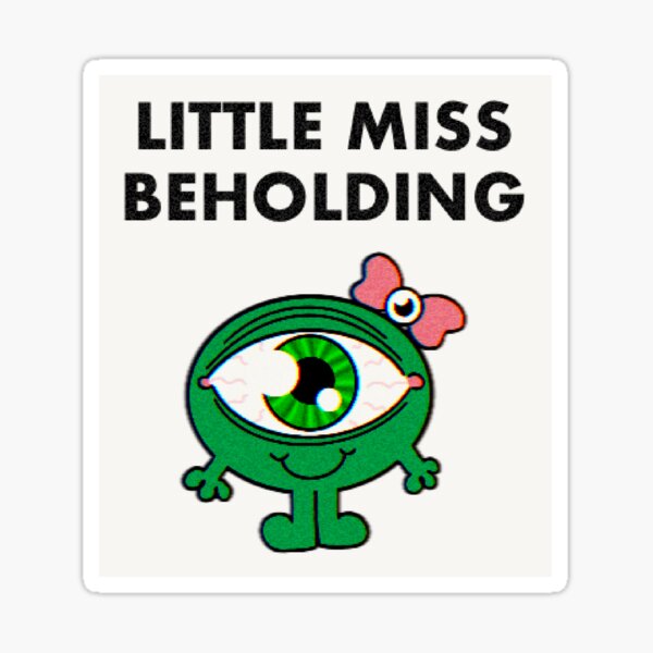 Item preview, Little Miss Beholding designed and sold by clairebearspark.