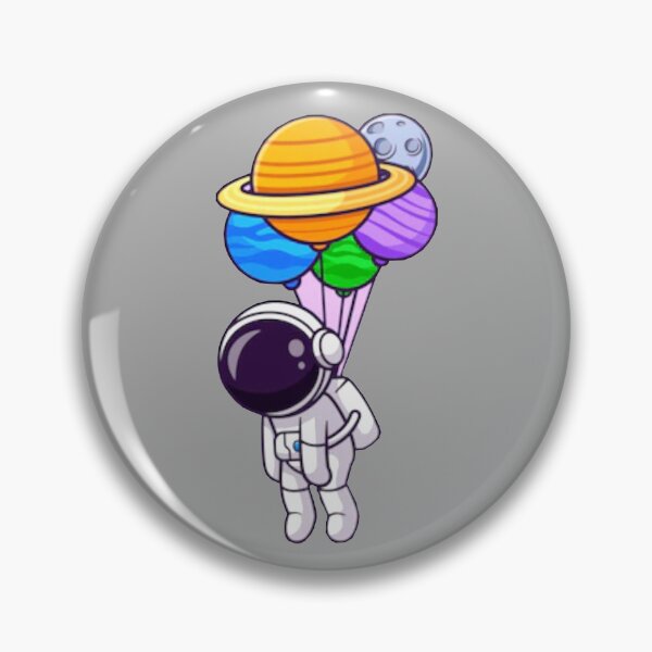 Item preview, cute astronaut floating with the planets cartoon. designed and sold by BEAUTY ⭐⭐⭐⭐⭐.