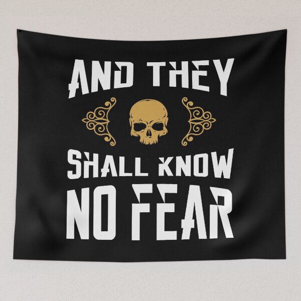 Item preview, They Shall Know No Fear Wargaming Quotes designed and sold by pixeptional.