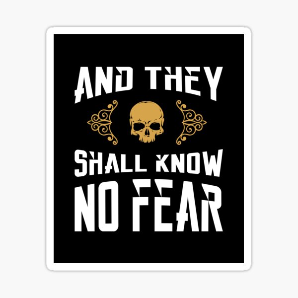 Item preview, They Shall Know No Fear Wargaming Quotes designed and sold by pixeptional.