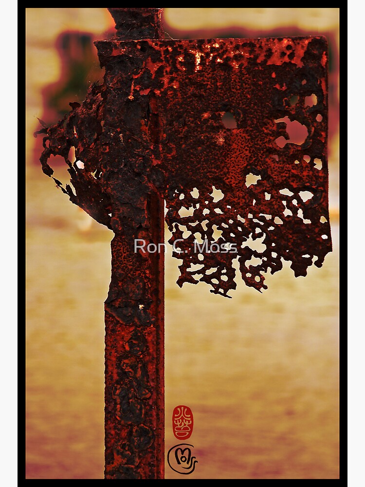 Rusted Sign by ronmoss
