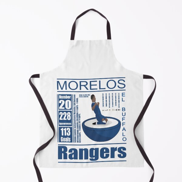 Item preview, El Buffalo, Morelos, Rangers Fan Art Work, Rangers Coasters, Birthday Present designed and sold by FootyLocker.