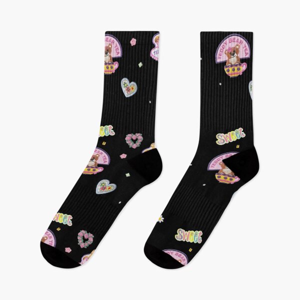 Item preview, Teddybear Sweet Floral Tea Party designed and sold by s0oa.