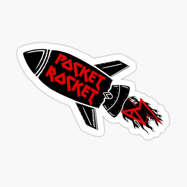 Item preview, Pocket Rocket Muay Thai designed and sold by MORIANO TATTOOS.