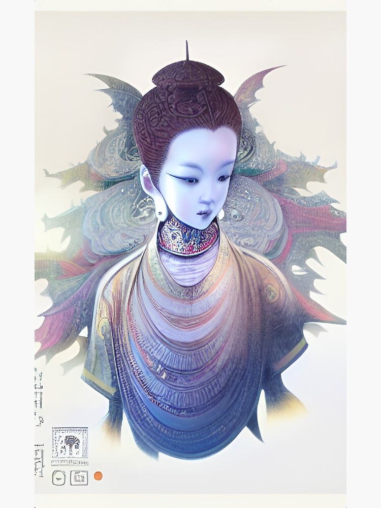 "Original Chinese Buddha Concept Art Digital Illustration Fantasy