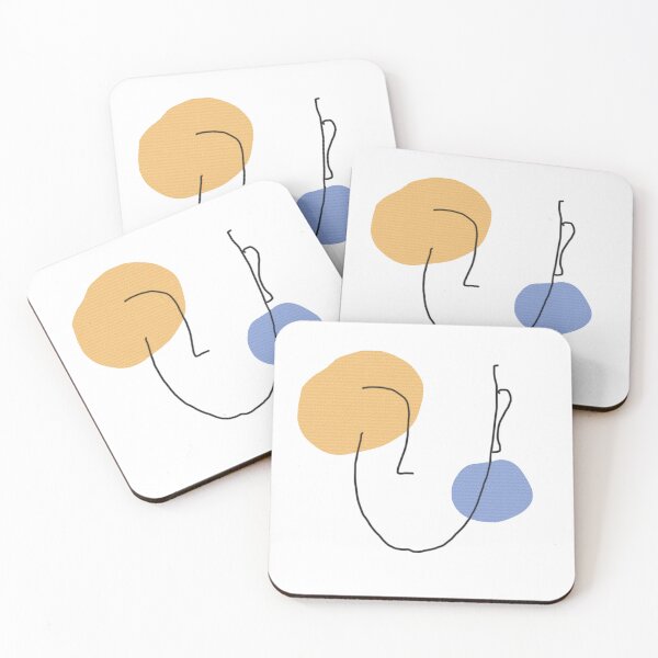 Item preview, Boho Texture Linear Girl Portrait Face Minimalism designed and sold by Ankerd.