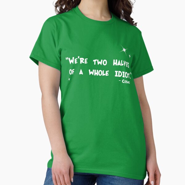 Item preview, Two Halves, Same Idiot - Cosmo Quote designed and sold by EsraelArdent.