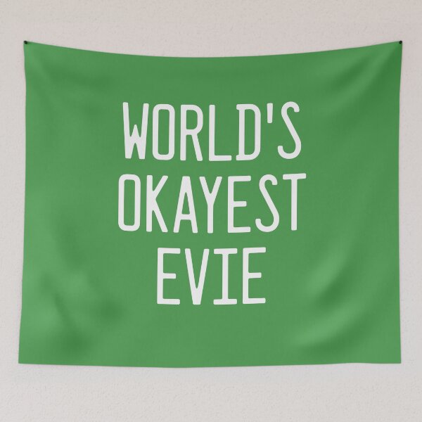 Item preview, World's Okayest Evie designed and sold by TimespunThreads.
