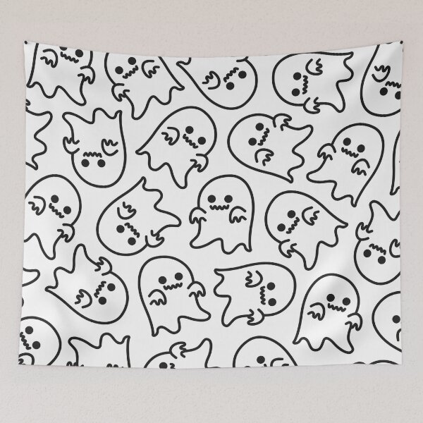 Item preview, Medium ghost pattern 3 designed and sold by LemonCreamyyyy.