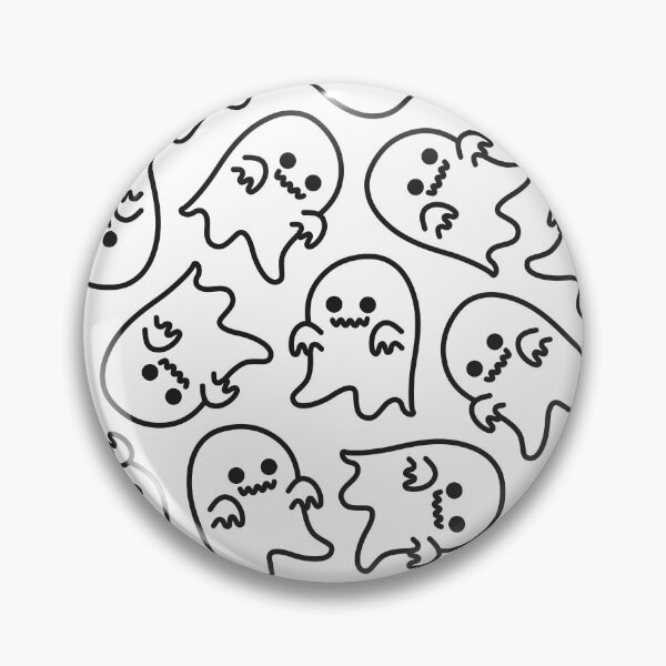 Item preview, Medium ghost pattern 3 designed and sold by LemonCreamyyyy.