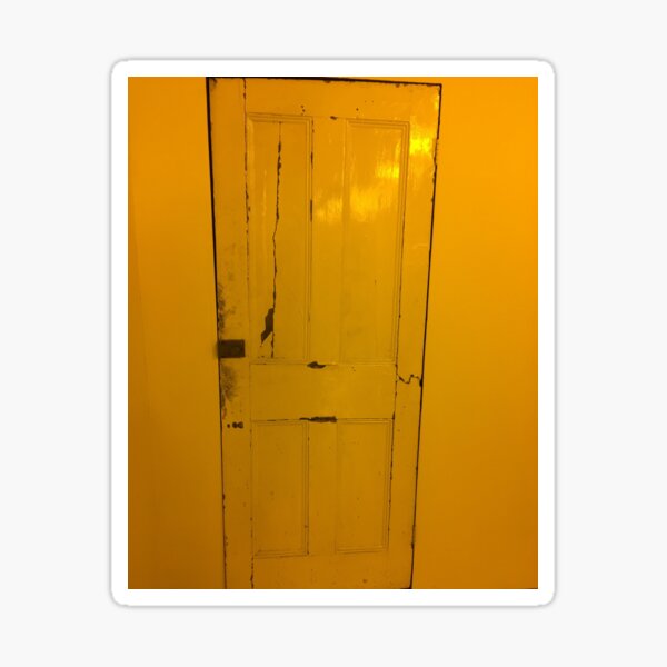 Door leading where Sticker