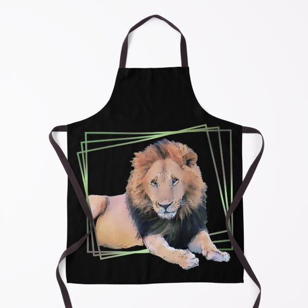 Artikelvorschau, Löwe mit Grafik - Raubkatze / Grosskatze in Kenia / Afrika entworfen und verkauft von TShirtsundMehr.