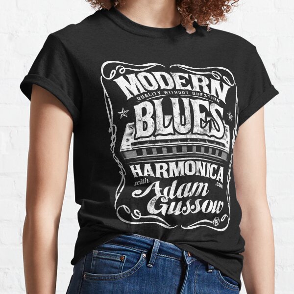 Adam Gussow's Modern Blues Harmonica Classic T-Shirt