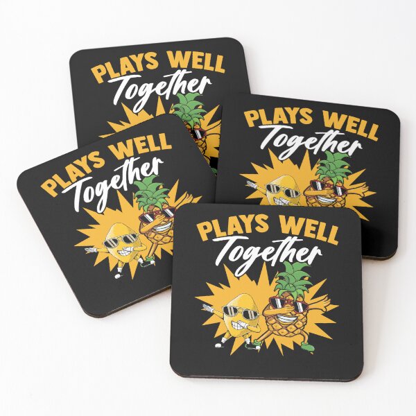 Item preview, Pineapple And Lemon Plays Well Together A Sweet And Sour Fan designed and sold by Nessshirts.