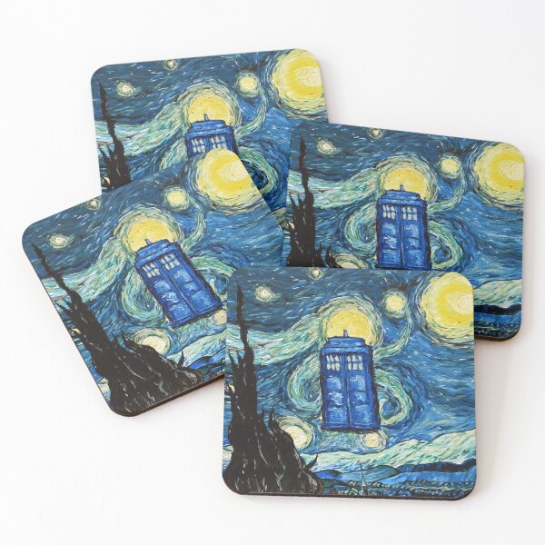 Item preview, SYYmas - Oil Painting Starry Night Flying Box designed and sold by SYYmas.