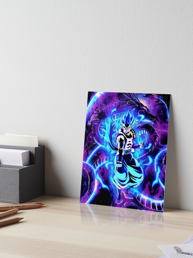 Dragon ball Anime Vegeta SSGSS Final Flash | Art Board Print