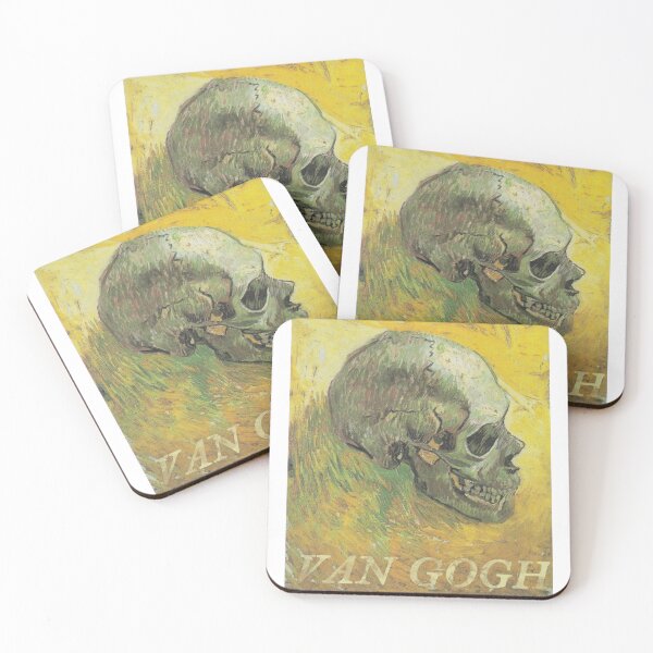 Item preview, Vincent Van Gogh portrait - Skull  designed and sold by Storyphyle.
